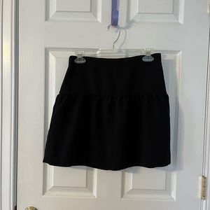 J crew black skirt